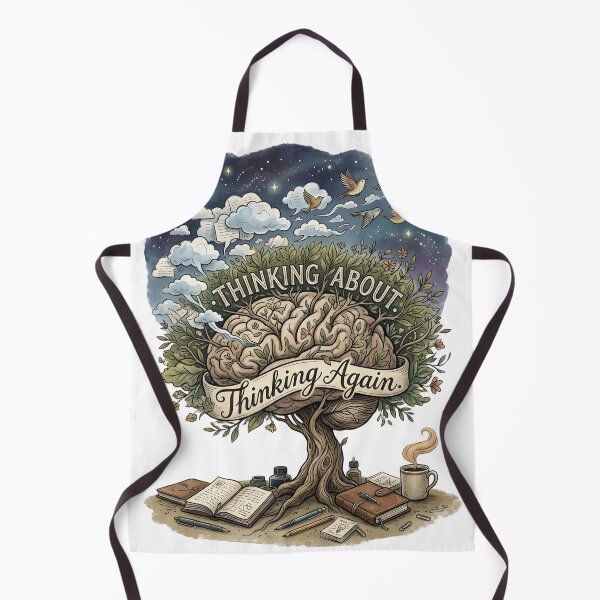 Item preview, Thinking About Thinking Again Funny Overthinking Shirt Introvert Anxiety Humor Deep Thinker Gift Mental Health Humor designed and sold by softmind studio.