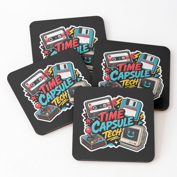 Item preview, Time Capsule Tech – Retro Technology Sticker  designed and sold by Sketchlegacy.
