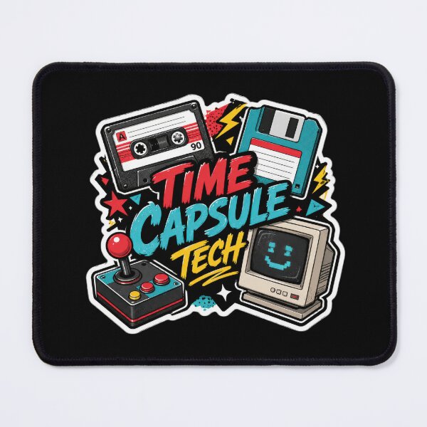 Item preview, Time Capsule Tech – Retro Technology Sticker  designed and sold by Sketchlegacy.