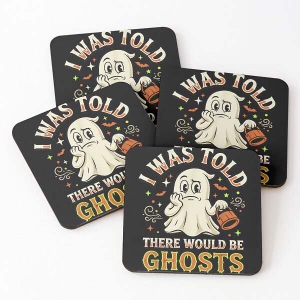 Item preview, Funny Halloween I Was Told There Would Be Ghosts Cartoon T-Shirt designed and sold by LizzyKeiko.