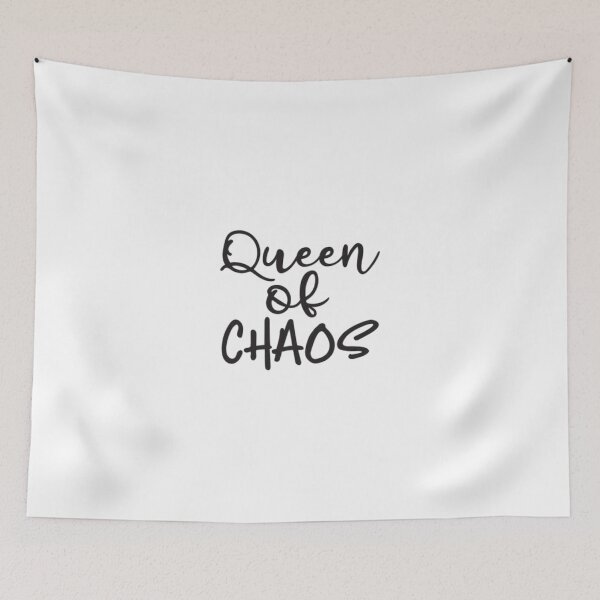 Item preview, Queen of Chaos Hand Lettered Typography designed and sold by Macias123.