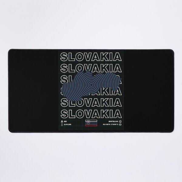 Item preview, Slovakia Minimal Map designed and sold by Atlas-Array.