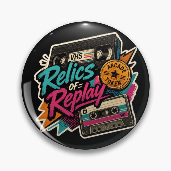 Item preview, Relics of Replay – Retro Media Nostalgia  designed and sold by Sketchlegacy.
