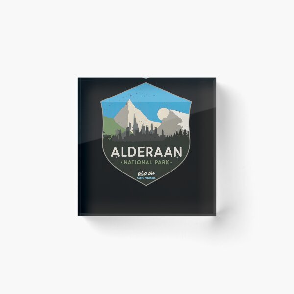 Item preview, Alderaan National Park: Visit the Core Worlds designed and sold by FrontierCosmic.