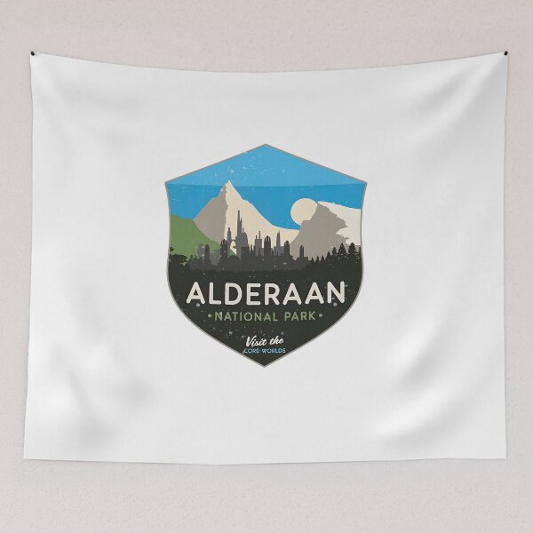 Item preview, Alderaan National Park: Visit the Core Worlds designed and sold by FrontierCosmic.