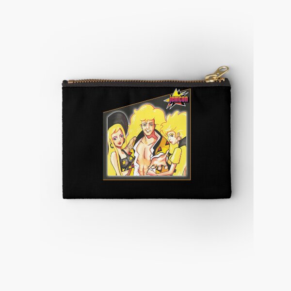 Item preview, Eighties Rock Band Trio Cartoon designed and sold by Cloudyzz.