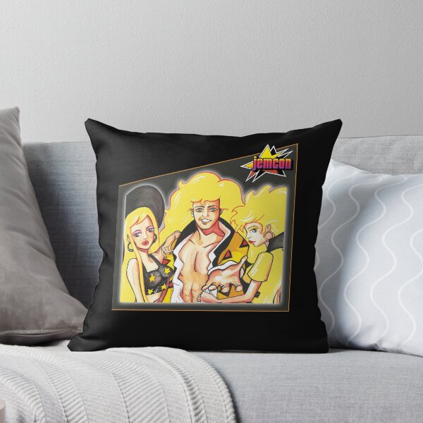 Item preview, Eighties Rock Band Trio Cartoon designed and sold by Cloudyzz.