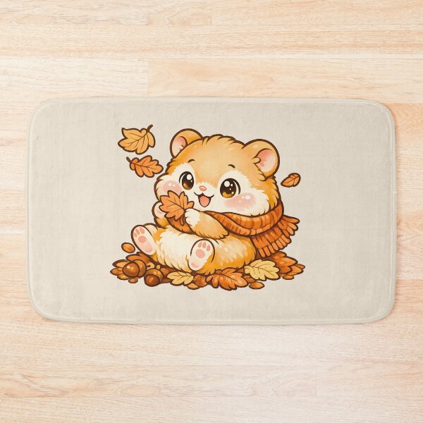 Item preview, Cozy Autumn Hamster ?? Cute Kawaii Fall Design designed and sold by Pick'n Quick.