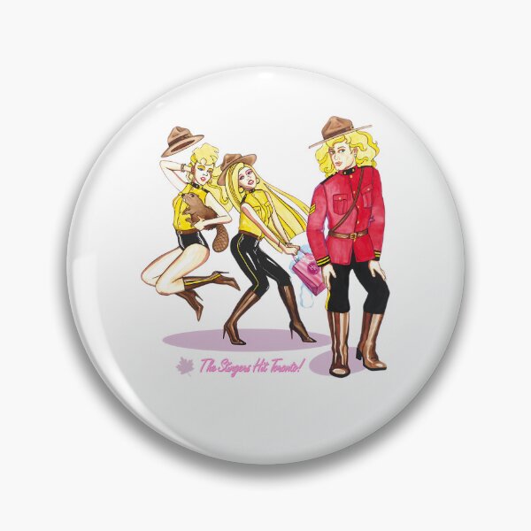 Item preview, Glam Rock Characters In Royal Canadian Mounted Police designed and sold by Cloudyzz.