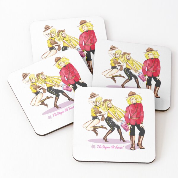 Item preview, Glam Rock Characters In Royal Canadian Mounted Police designed and sold by Cloudyzz.