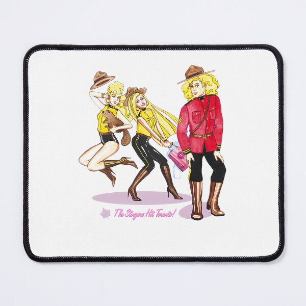 Item preview, Glam Rock Characters In Royal Canadian Mounted Police designed and sold by Cloudyzz.