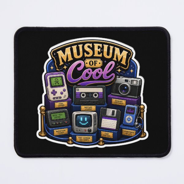 Item preview, Museum of Cool – Retro Tech Collection  designed and sold by Sketchlegacy.