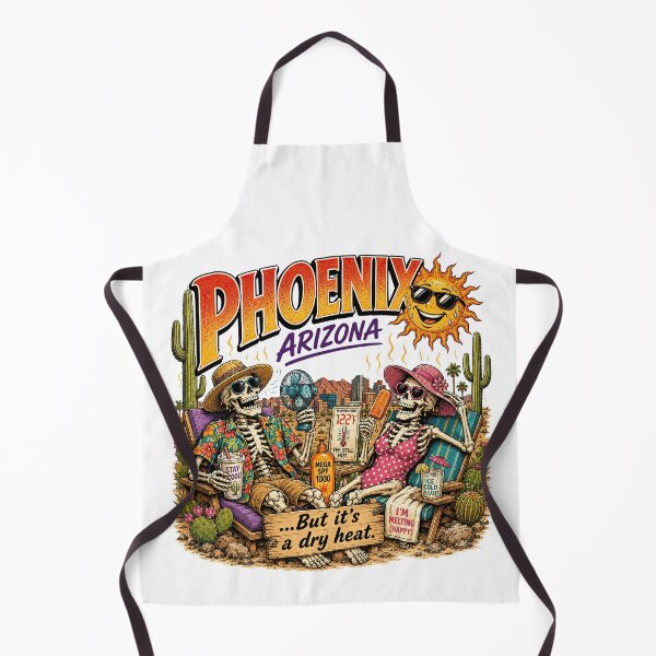 Item preview, Phoenix Arizona Travel Destination Design, "But It's a Dry Heat" designed and sold by digital-savant.