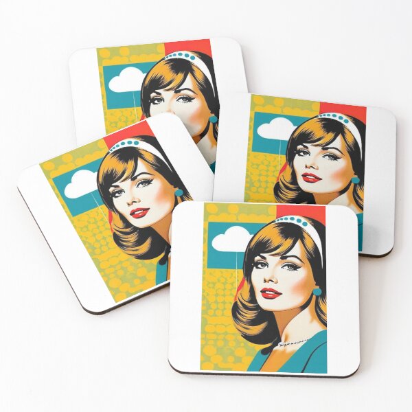 Item preview, Art - Emblematic Pop Art Artist, 1960s Portrait designed and sold by Beat-It.