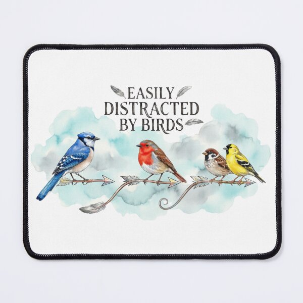 Item preview, Distracted by birds designed and sold by JC Art Creations.