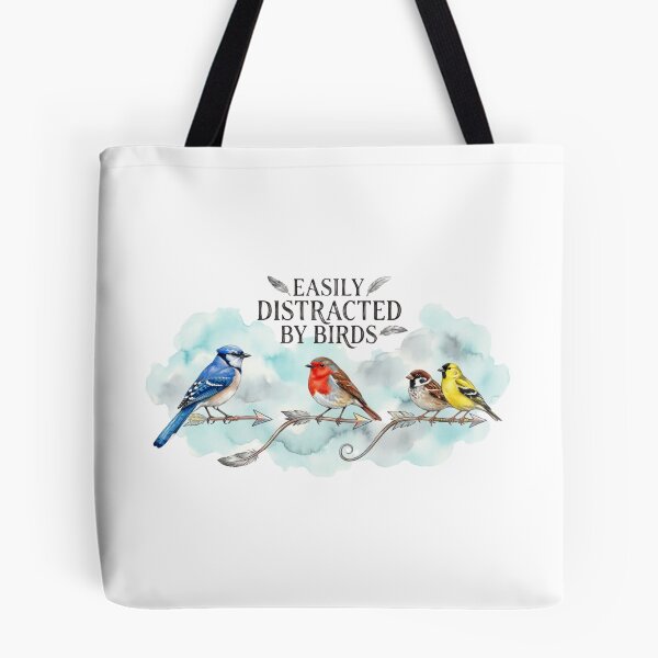 Item preview, Distracted by birds designed and sold by JC Art Creations.