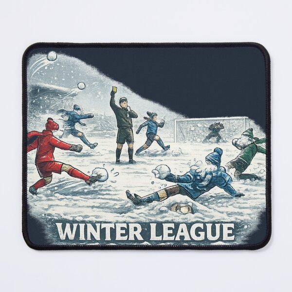 Item preview, Winter League – Snowball Derby Football | Funny Christmas Soccer Vintage Streetwear Graphic designed and sold by warlistop.