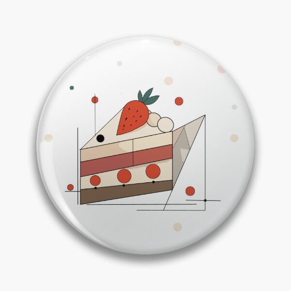 Item preview, Piece of cake| Geometric Abstract Art designed and sold by FarieArt.