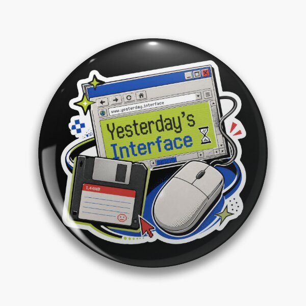 Item preview, Yesterday’s Interface – Retro Computer Nostalgia  designed and sold by Sketchlegacy.