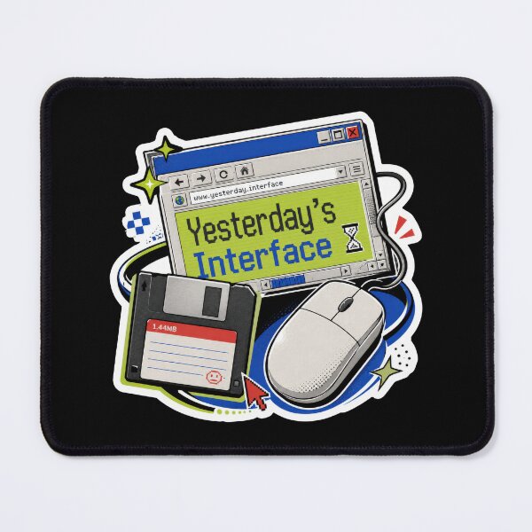 Item preview, Yesterday’s Interface – Retro Computer Nostalgia designed and sold by Sketchlegacy.