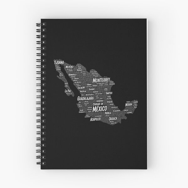 Item preview, Mexico Cities Map designed and sold by layalistoresa.