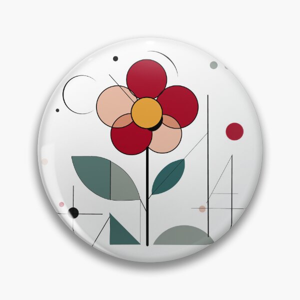 Item preview, Cute Flower | Geometric Abstract Art designed and sold by FarieArt.