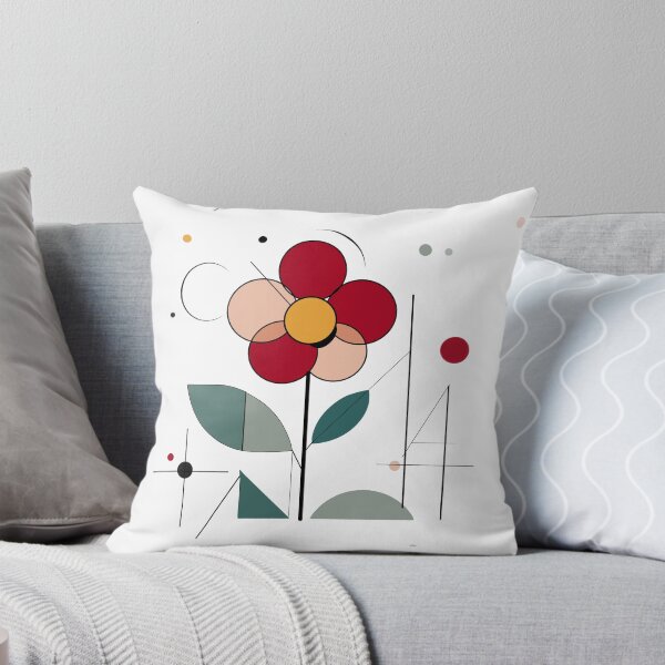 Item preview, Cute Flower | Geometric Abstract Art designed and sold by FarieArt.