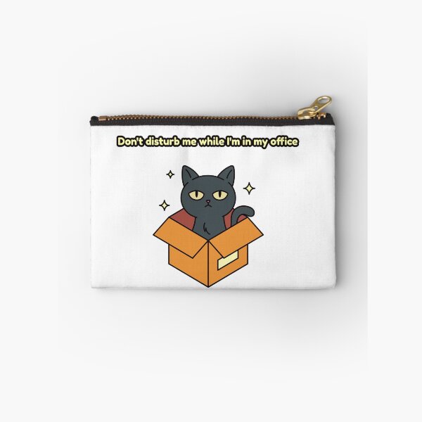 Item preview, Don't disturb me while I'm in my office - Funny Cat Design designed and sold by SeeTheseTees.