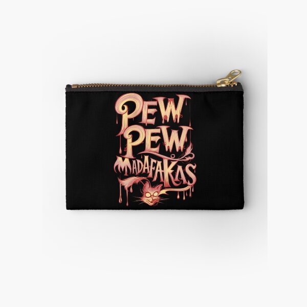 Item preview, Pew Pew Madafakas Angry Melting Text Cat designed and sold by Cloudyzz.