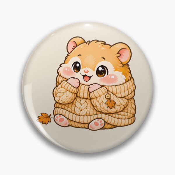 Item preview, Cozy Sweater Hamster ?? Cute Kawaii Winter Design designed and sold by Pick'n Quick.