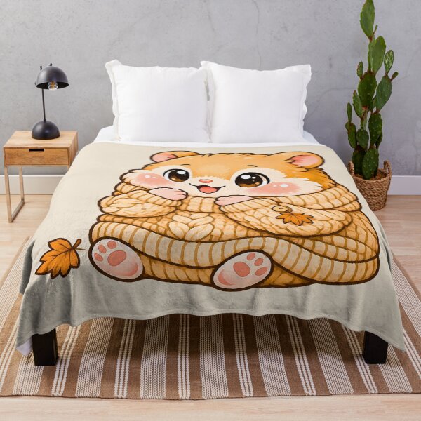 Item preview, Cozy Sweater Hamster ?? Cute Kawaii Winter Design designed and sold by Pick'n Quick.