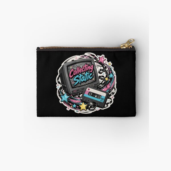 Item preview, Collecting Static – Retro Cassette and CRT  designed and sold by Sketchlegacy.
