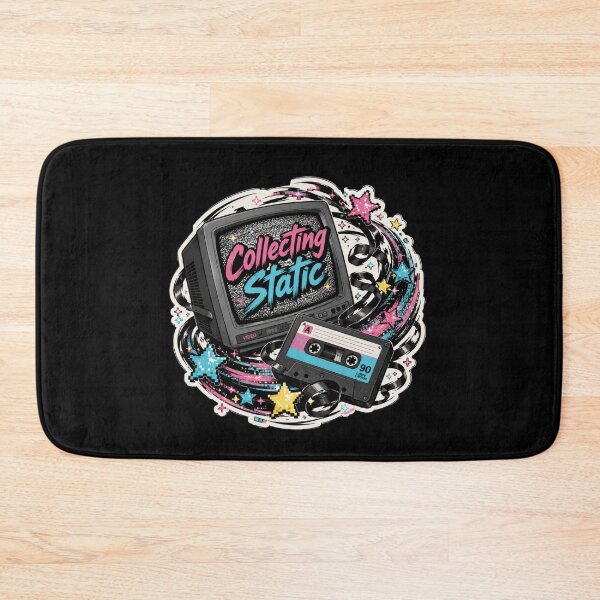 Item preview, Collecting Static – Retro Cassette and CRT  designed and sold by Sketchlegacy.