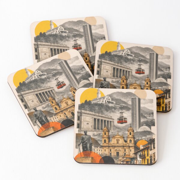 Item preview, Wall Art - Postcard - Bogotá Horizons: Vintage Travel Charm designed and sold by ForeverPrintsOK.