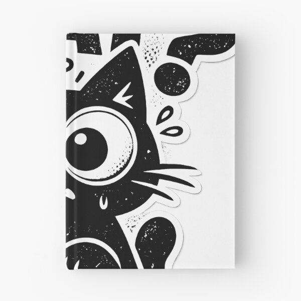 Item preview, Funny Cat What Meme - Confused Black Cat designed and sold by pranshuvibes.