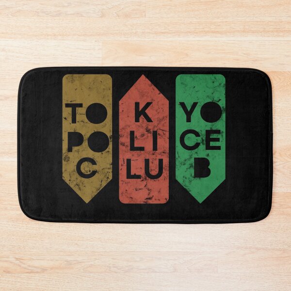 Item preview, Vintage Tokyo Police Club Stacked Letter Puzzle Design designed and sold by ILBA001.