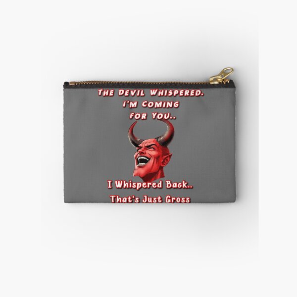 Item preview, THE DEVIL WHISPERED designed and sold by Pickle Wicked Designs.