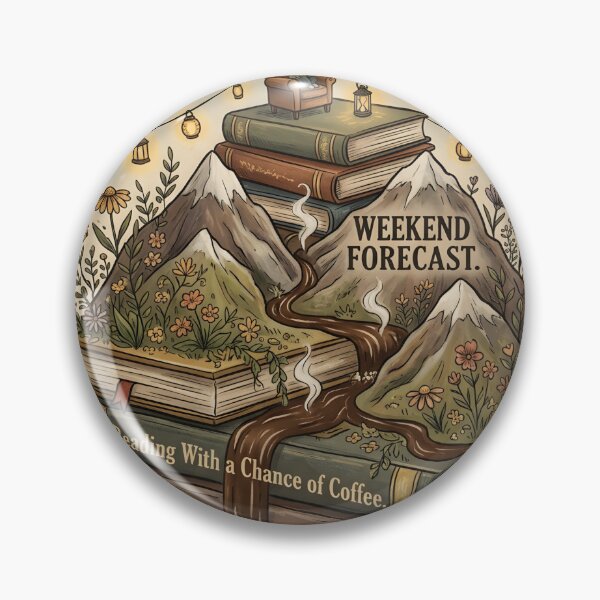 Item preview, Weekend Forecast Reading With A Chance Of Coffee Book Lover Shirt Reader Gift Cozy Library Coffee Lover designed and sold by softmind studio.