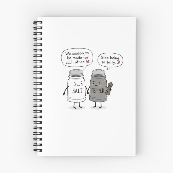 Item preview, Salt and Pepper Pun - Made For Each Other designed and sold by Mikelapapela.