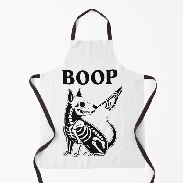 Item preview, Minimalist Skeleton Dog Boop Bone Hand Halloween Dark Aesthetic Design designed and sold by LizzyKeiko.