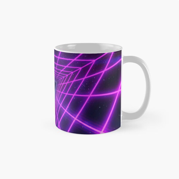 Item preview, Magenta Triangular Wireframe Tunnel designed and sold by Electric Shock!! Design.