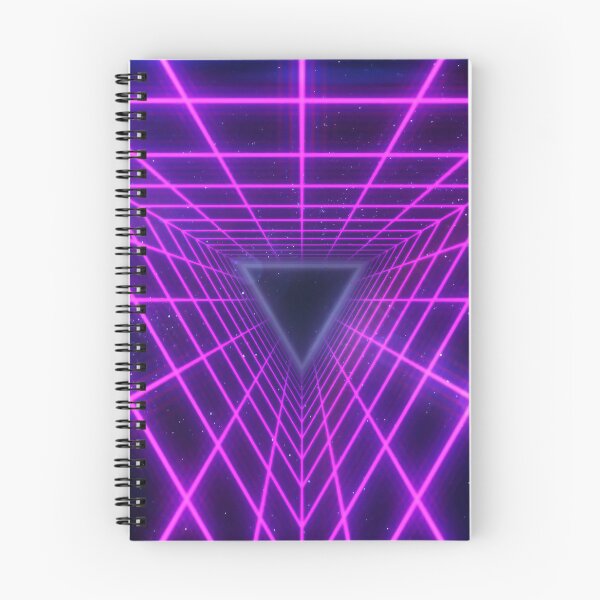Item preview, Magenta Triangular Wireframe Tunnel designed and sold by Electric Shock!! Design.