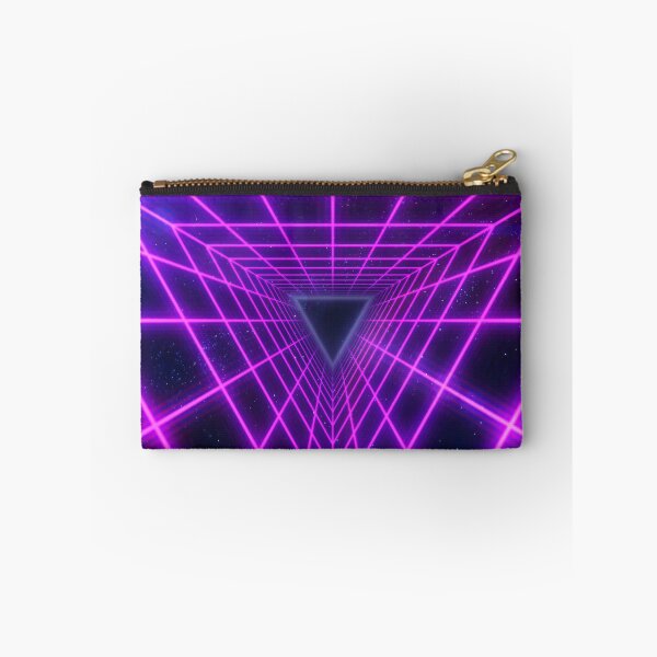 Item preview, Magenta Triangular Wireframe Tunnel designed and sold by Electric Shock!! Design.