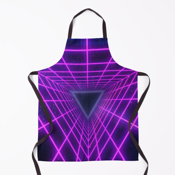 Item preview, Magenta Triangular Wireframe Tunnel designed and sold by Electric Shock!! Design.