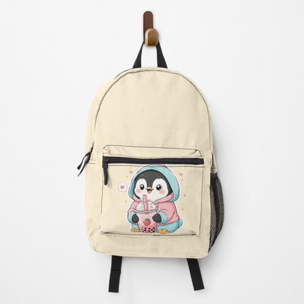 Item preview, Cute Bubble Tea Penguin Kawaii Sticker | Adorable Boba Lover Design designed and sold by Stylestickers55.