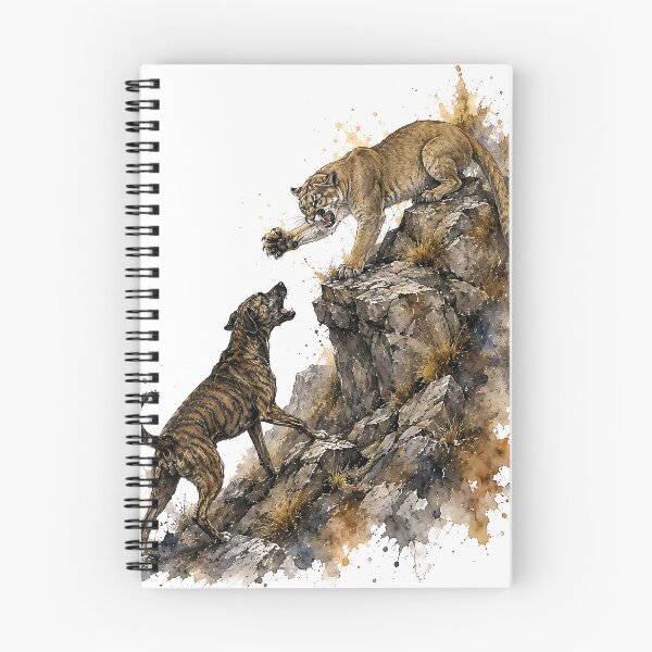 Item preview, Mountain Cur vs Cougar designed and sold by RebelPawz.