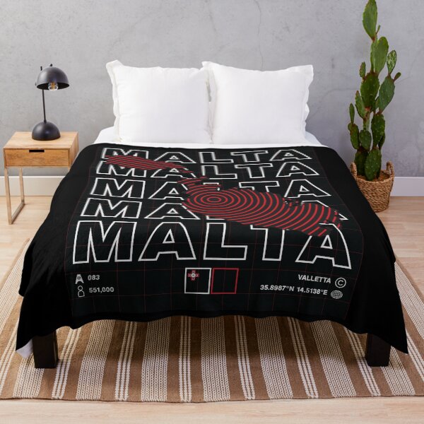 Item preview, Malta Minimal Map designed and sold by Atlas-Array.