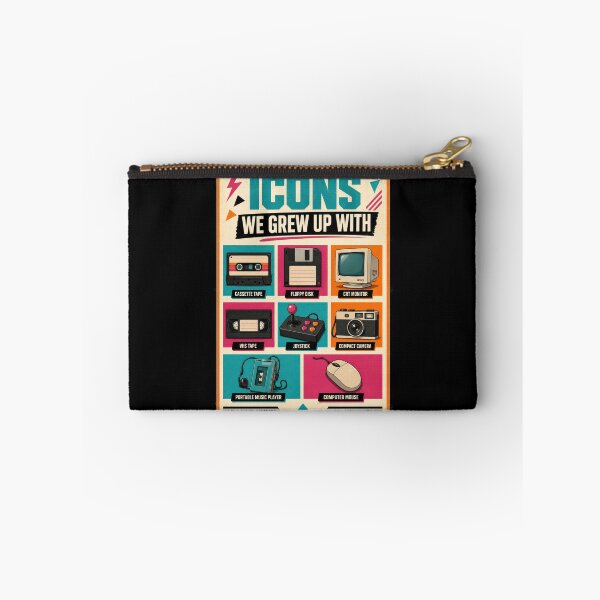 Item preview, Icons We Grew Up With – Retro Technology Poster  designed and sold by Sketchlegacy.