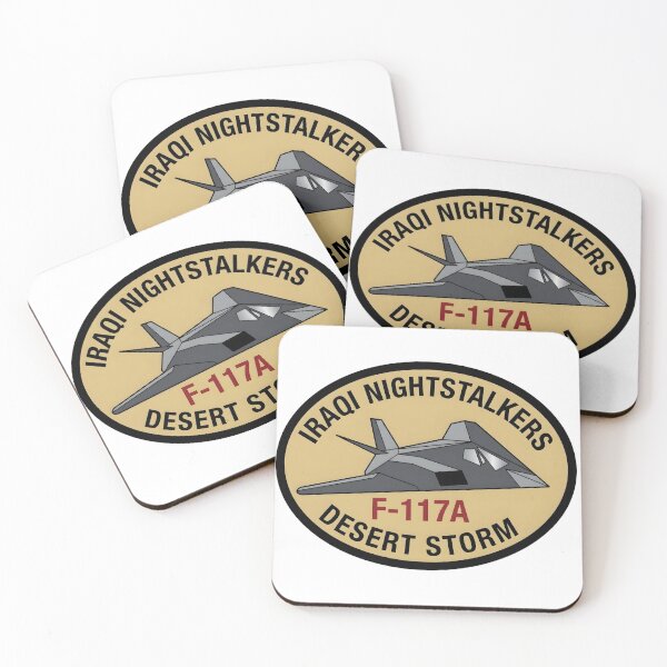 Item preview, Iraqi Nightstalkers F-117A Desert Storm Patch designed and sold by CharlieDesings.