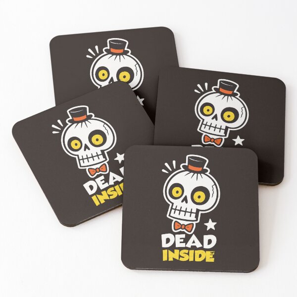 Item preview, Dead Inside Funny Skull designed and sold by CamaleonDesigns.